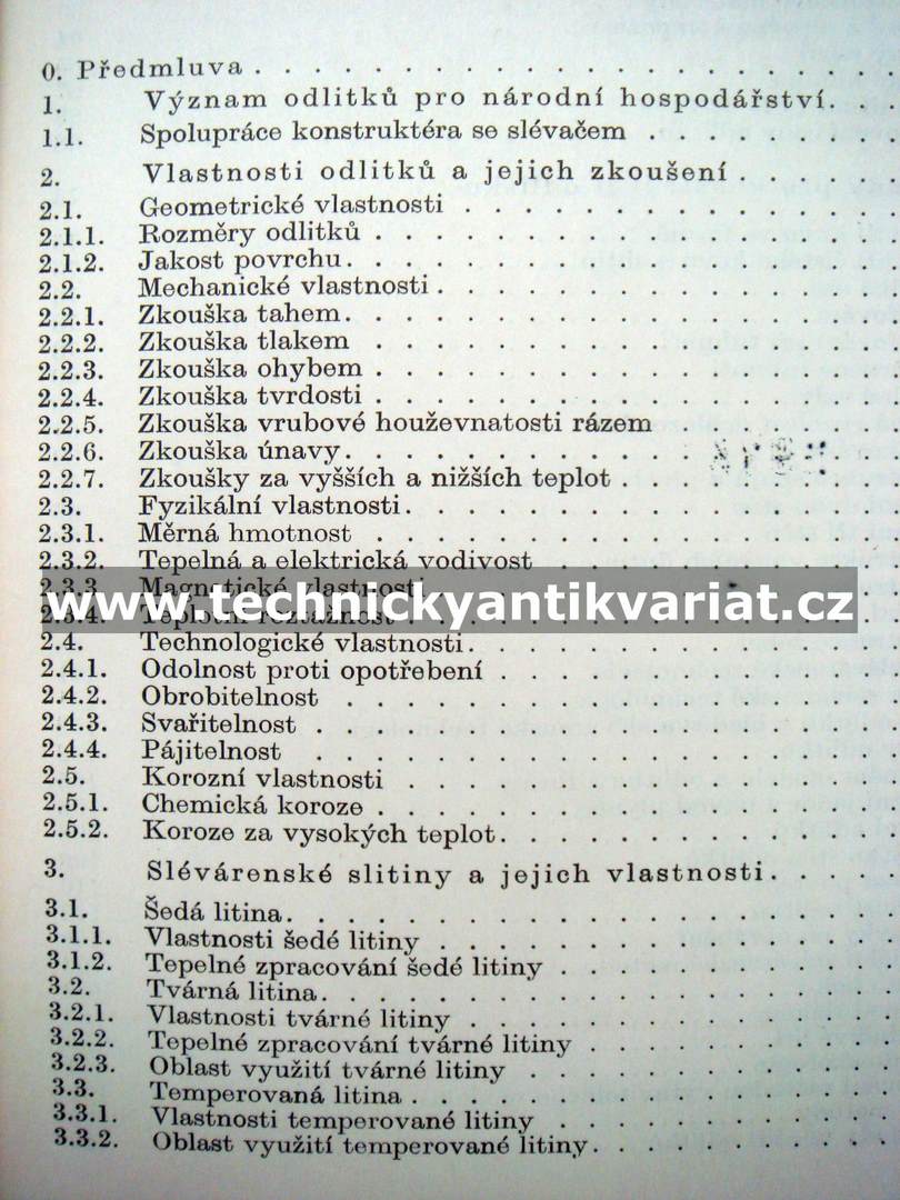 Navrhování litých součástí - Antonín Hrbek (1965)