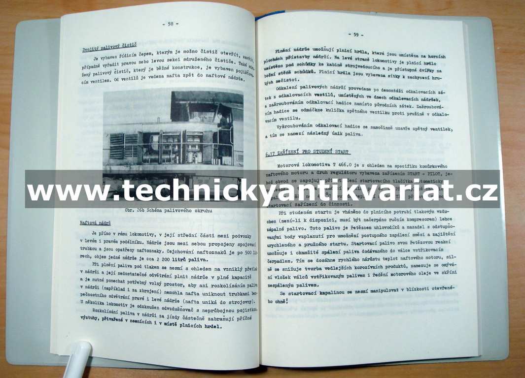 T466.0 Motorová lokomotiva - Ladislav Ptáček (1986)