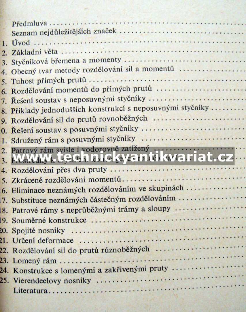 Metoda rozdělování a momentů se zkrácenou iterací