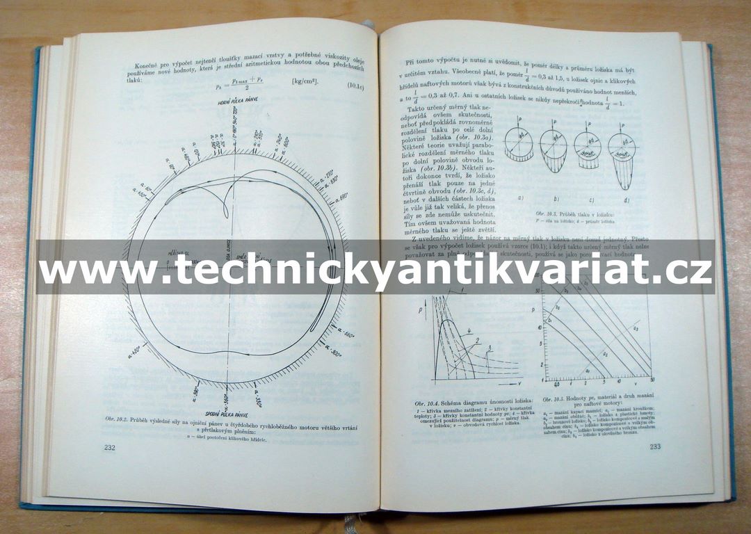 Naftové motory čtyřdobé I.II. (1962,1964)