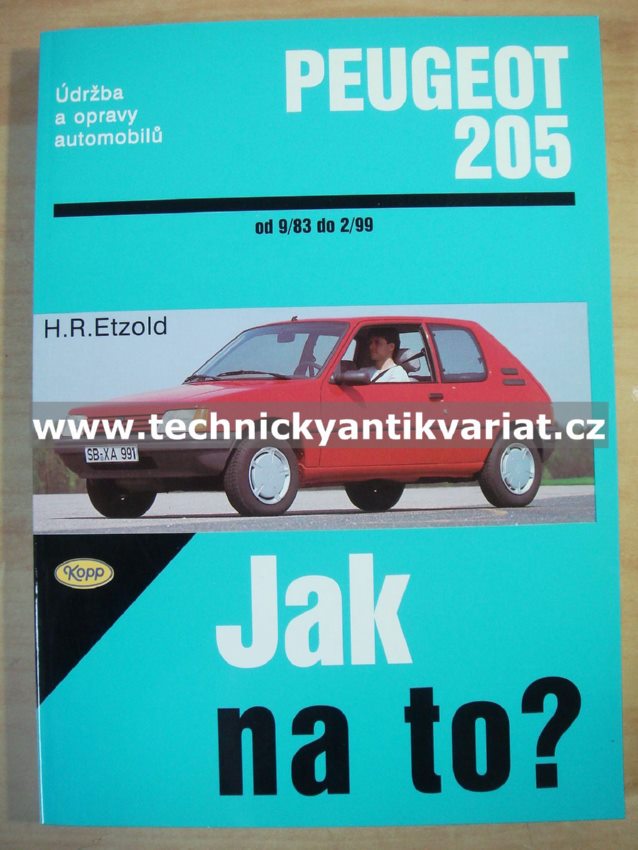 Peugeot 205 - H.R.Etzold - Jak na to? č.6 (2001)