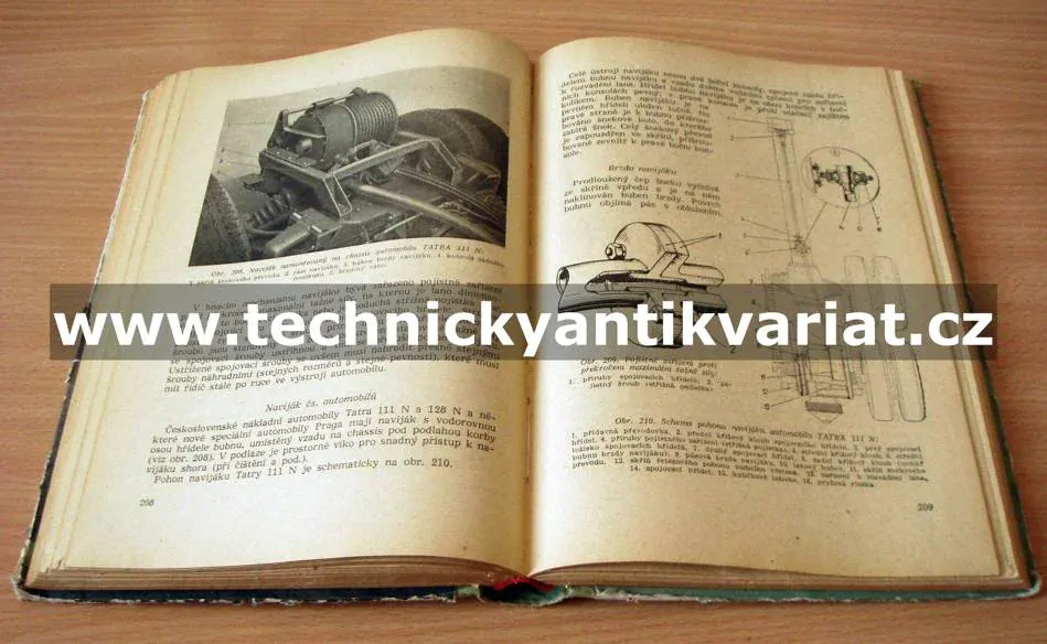 Učebnice řidiče III. a II. třídy a řidiče traktoristovy (1955)
