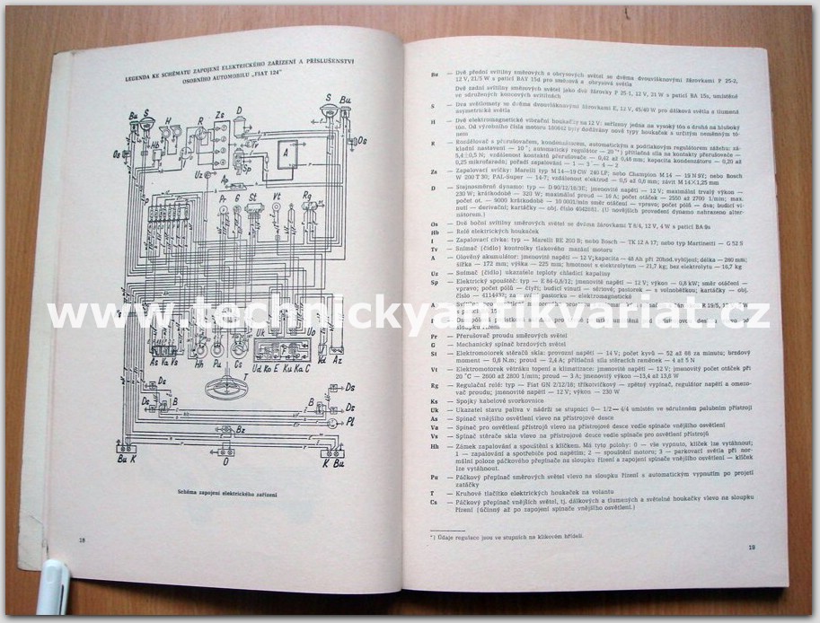 elektrické zapojení osobních automobilů ve schématech 2 - Jaroslav Cholevík (1976)