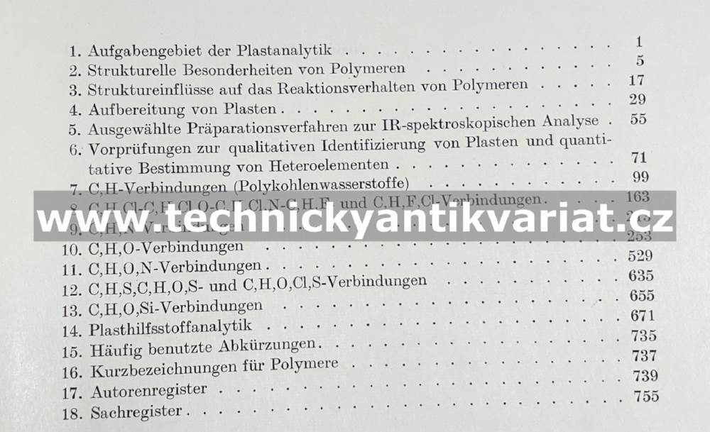 Ausgewählte Methoden der Plastanalitik - Schroder, Franz, Hagen (1976)