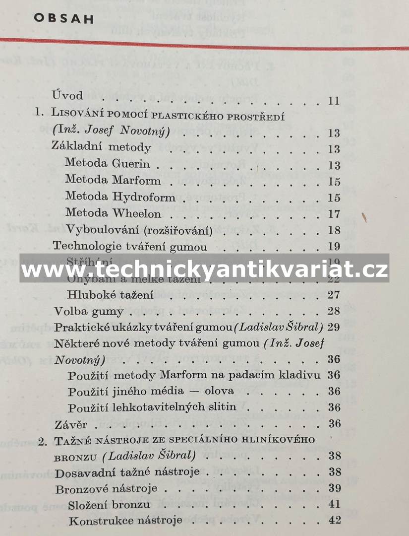 Pokrokové způsoby tváření - Vladimír Pásek (1964)