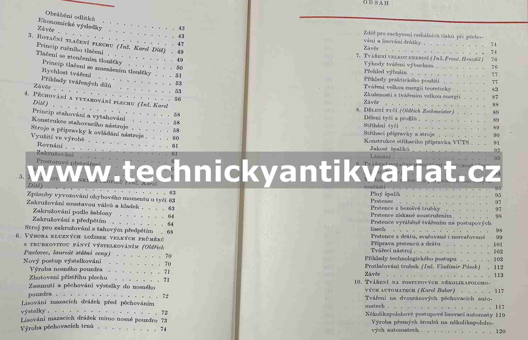 Pokrokové způsoby tváření - Vladimír Pásek (1964)