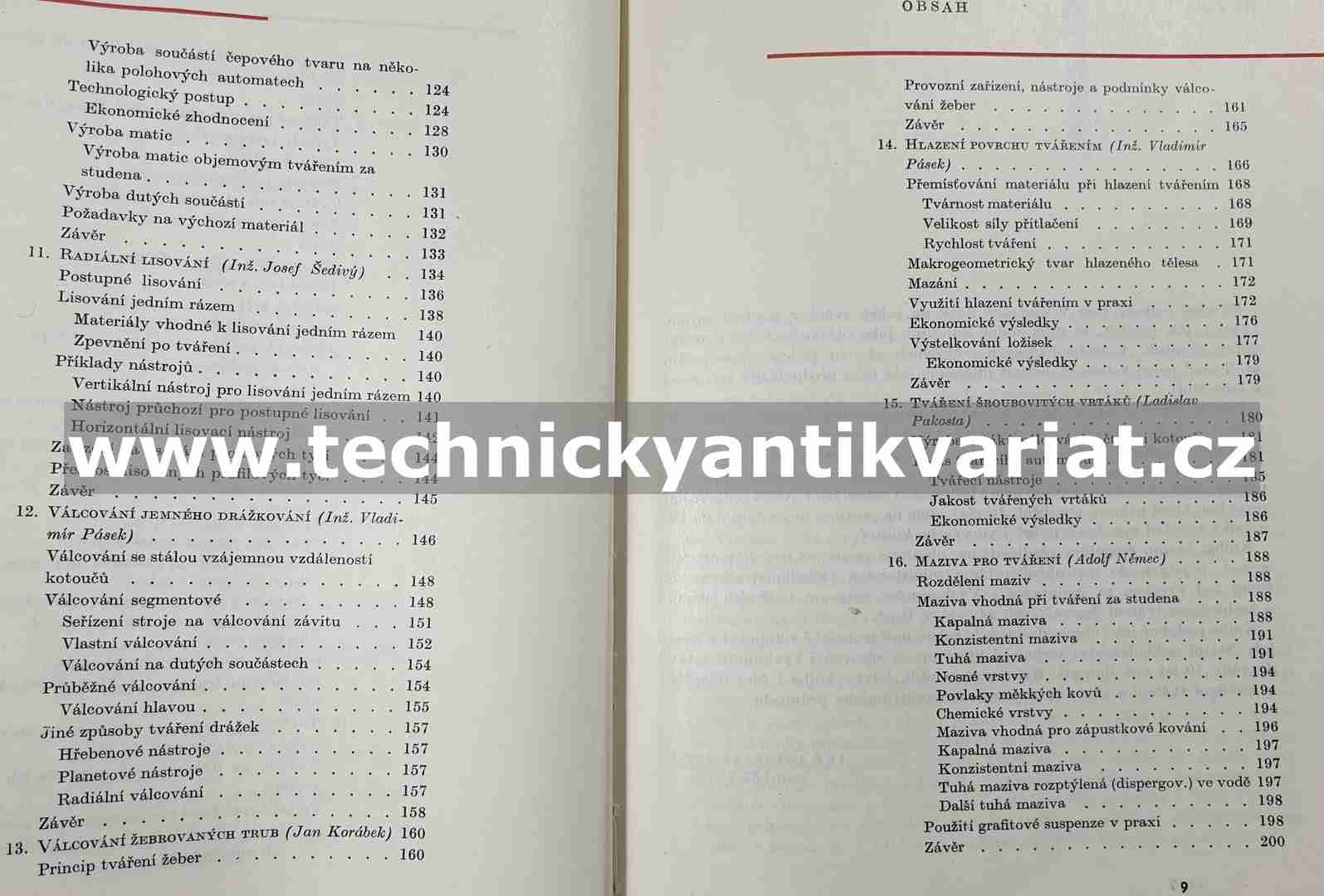 Pokrokové způsoby tváření - Vladimír Pásek (1964)