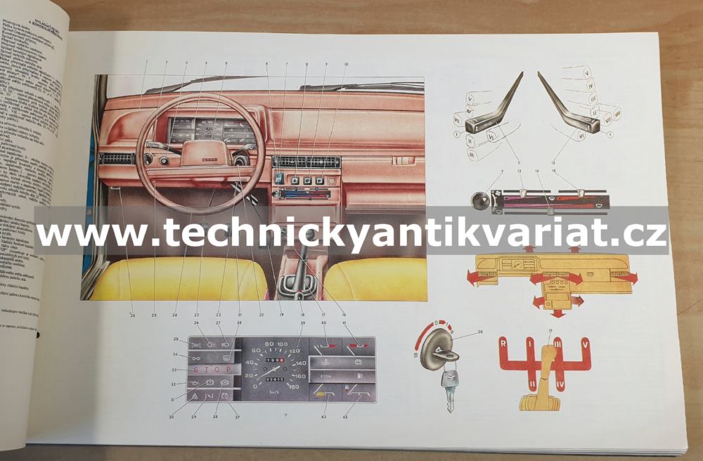 VAZ 2108, 2109 - Album konstrukčních jednotek (1987)