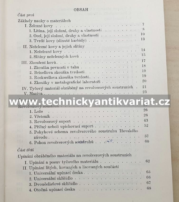 Soustružník Revolverář - E. O. Peškov (1952)