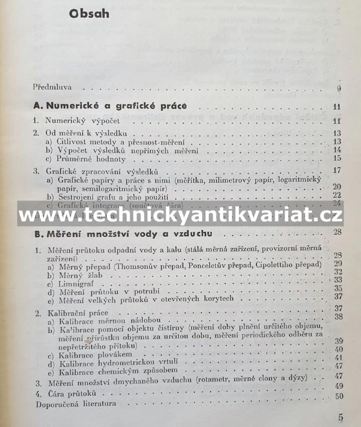 Příručka pro provoz a kontrolu čistíren odpadních vod - Effenberger, Zahrádka (1963)