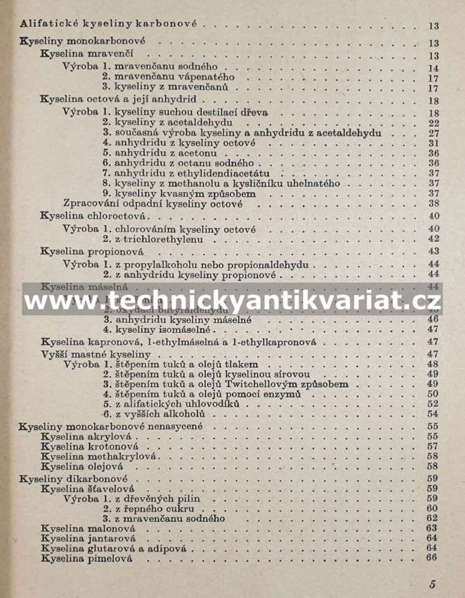 Organická technologie II. - Viktor Ettel (1956)