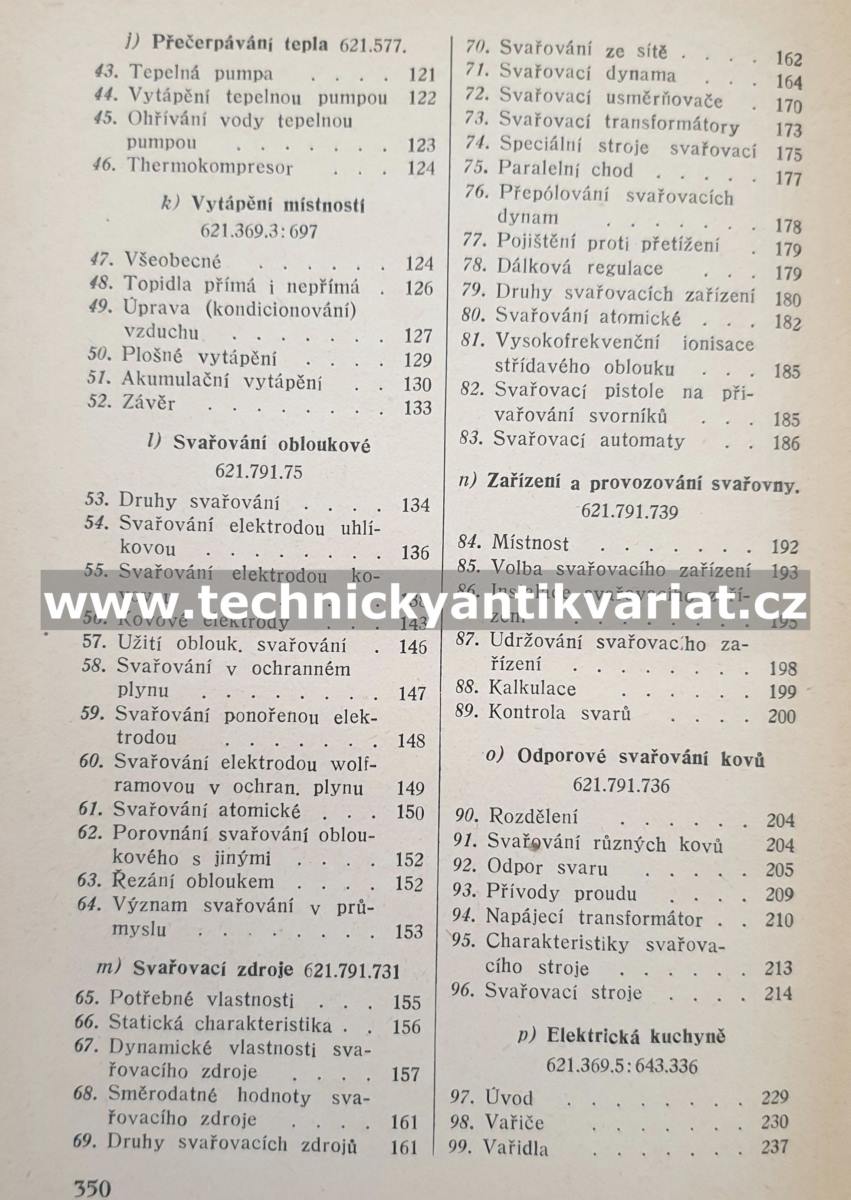 Elektrické teplo V. Elektrotechnika (1950)