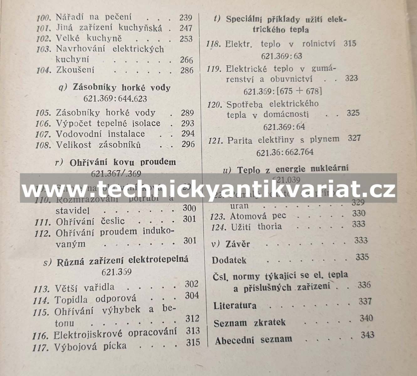 Elektrické teplo V. Elektrotechnika (1950)