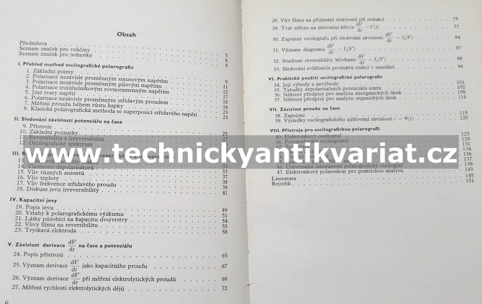 Oscilografická polarografie - Heyrovský, Forejt (1953)