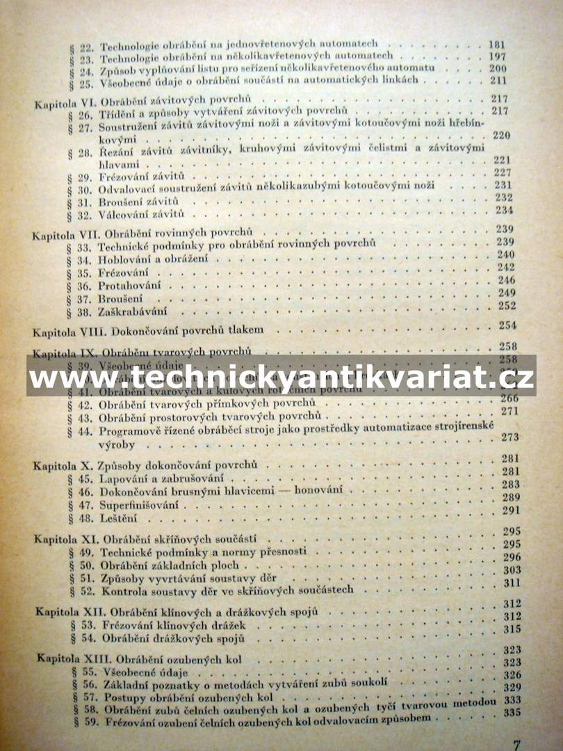 Strojírenská technologie - Tichonov, Zaslavskij (1966)