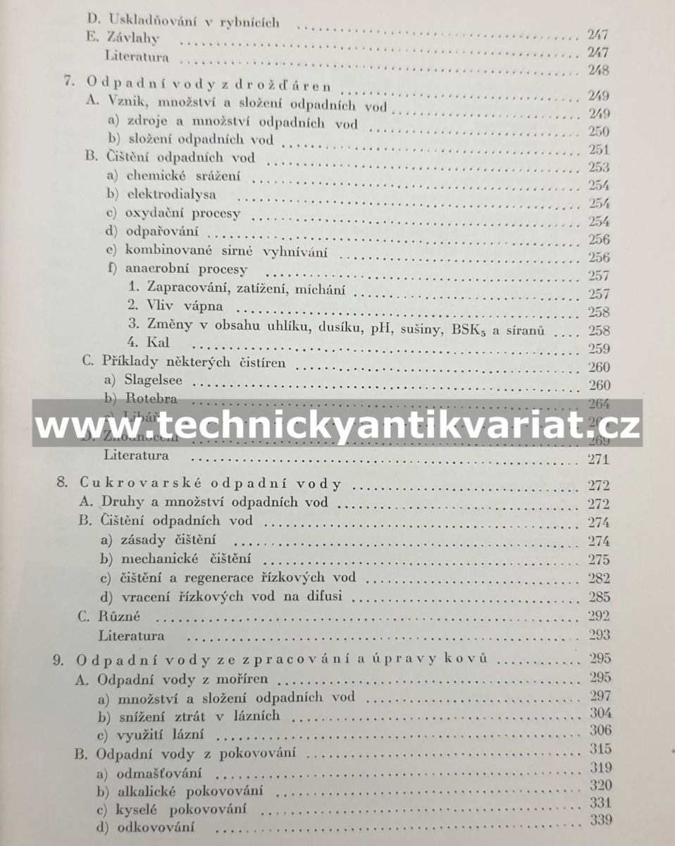 Čištění průmyslových odpadních vod - Adolf Petrů (1957)