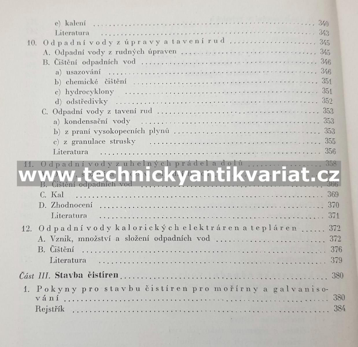 Čištění průmyslových odpadních vod - Adolf Petrů (1957)