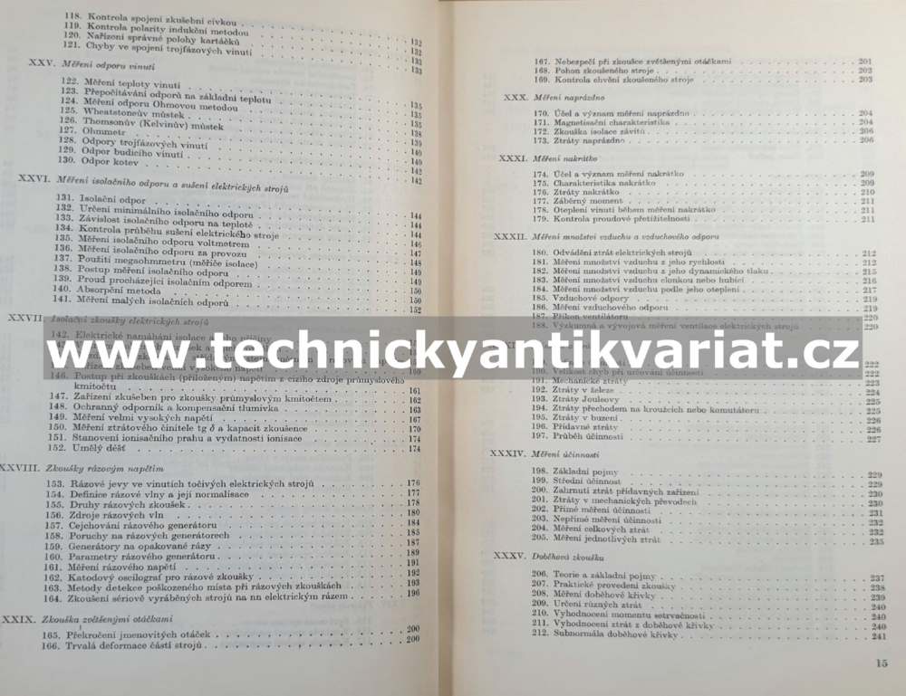 Měření na elektrických strojích 1.Všeobecná část - Bašta, Kulda, Měřička (1959)