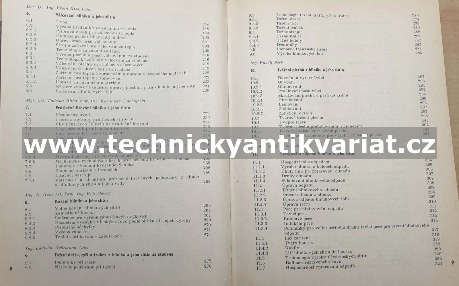Příručka o hliníku - kolektiv autorů (1969)