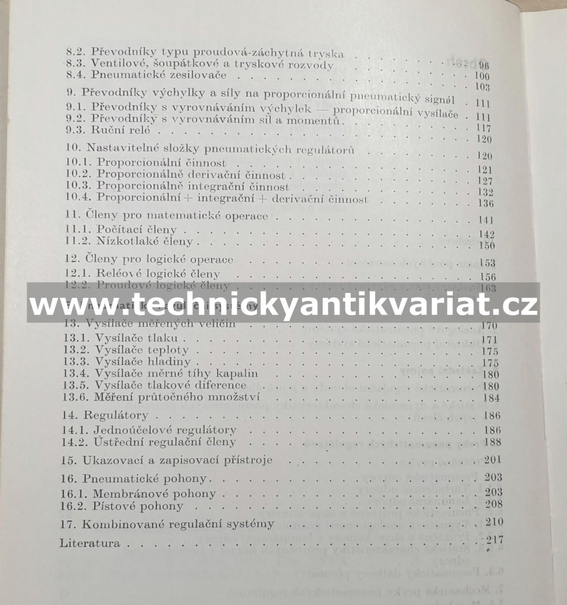 Pneumatické regulátory - Vladimír Multrus (1967