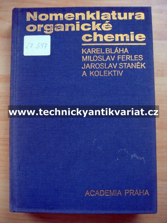 Nomenklatura organické chemie