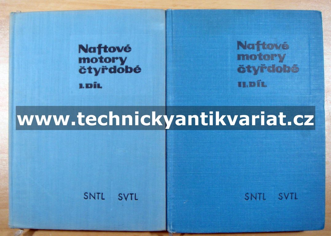 Naftové motory čtyřdobé I.II. (1962,1964)