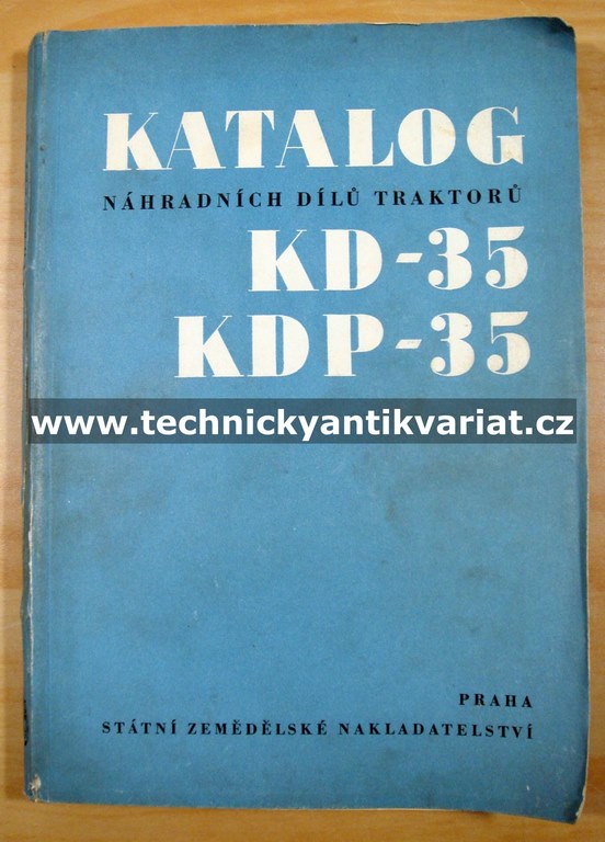 Traktor KD35, KDP35