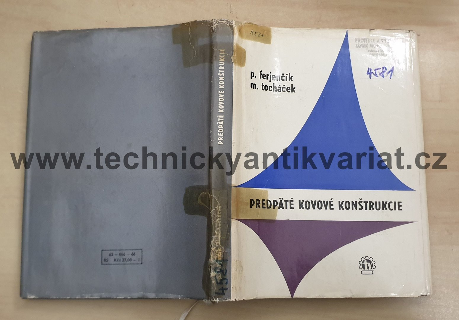 Predpate kovové konštrukcie - P. Ferjenčík, M. Tocháček (1966)