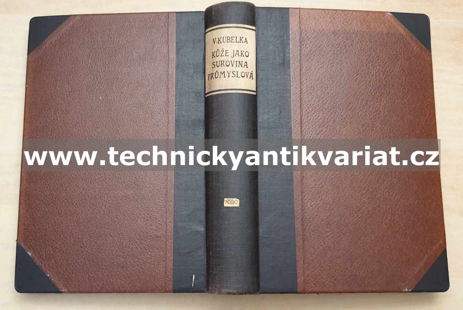 Kůže jako surovina průmyslová - Václav Kubelka (1948)