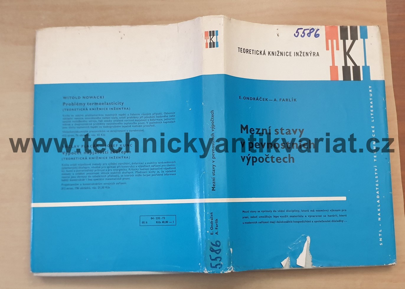 Mezní stavy v pevnostních výpočtech - Ondráček, Farlík (1973)