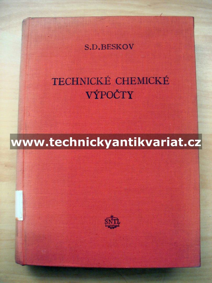 Technické chemické výpočty - S. D. Beskov (1956)