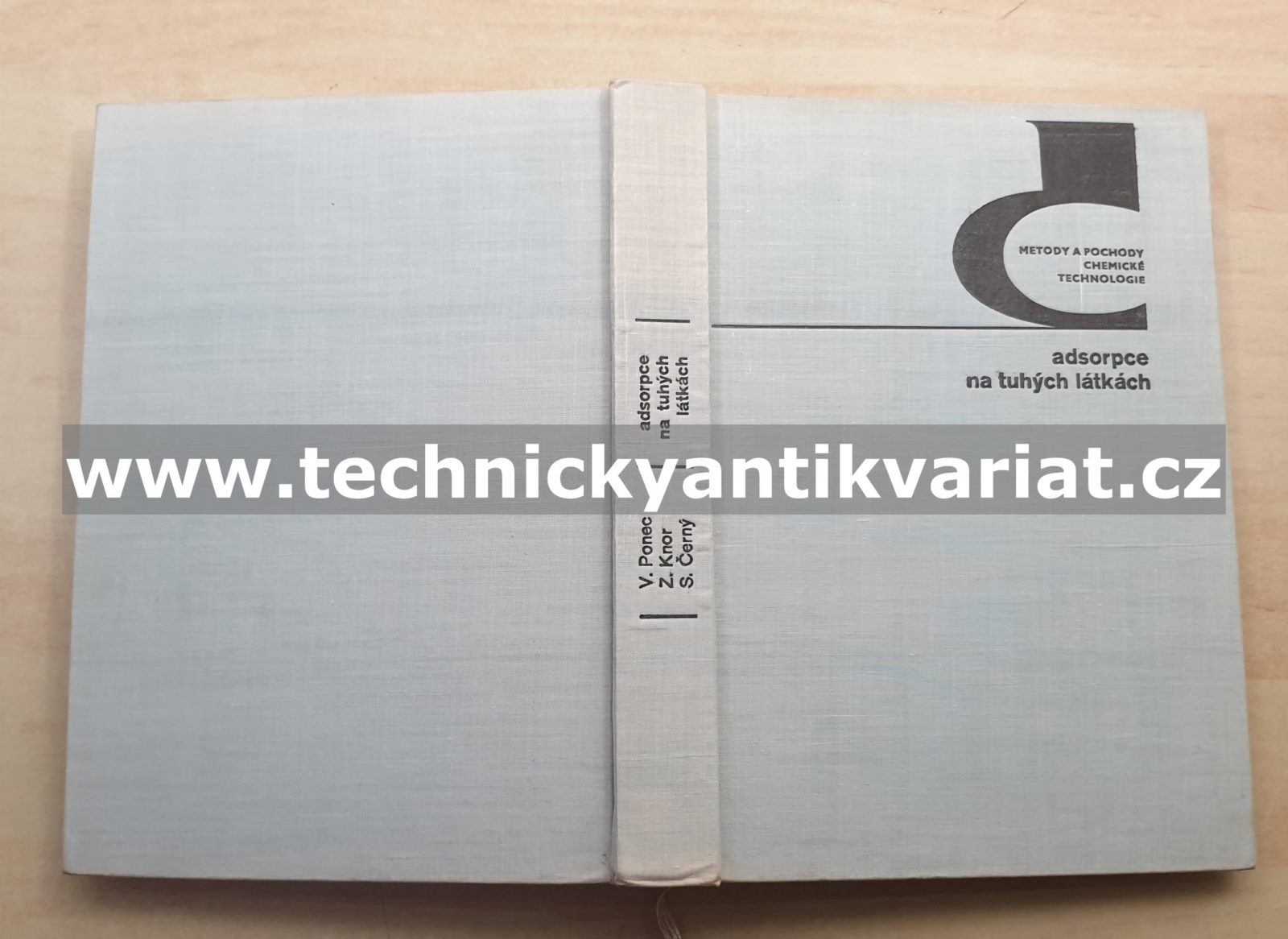 Adsorpce na tuhých látkách - Ponec, Knor, Černý (1968)