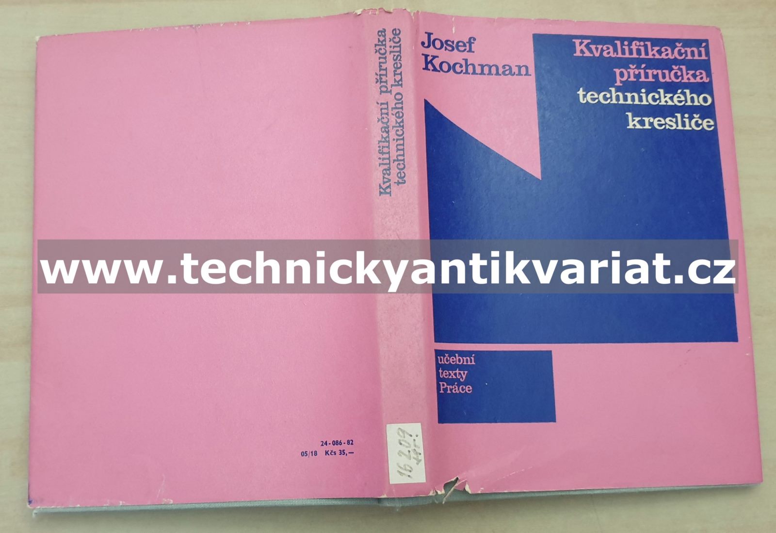 Kvalifikační příručka technického kresliče - Josef Kochman (1982)