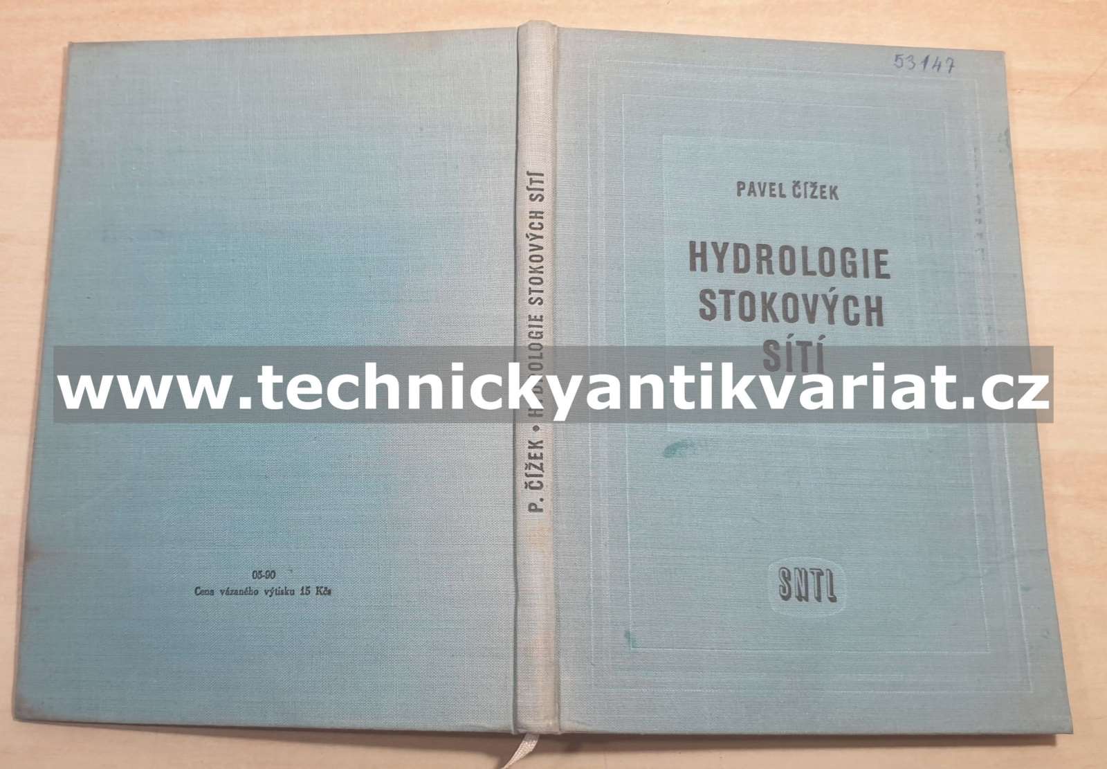 Hydrologie stokových sítí - I.část, Stokování - Pavel Čížek (1961)