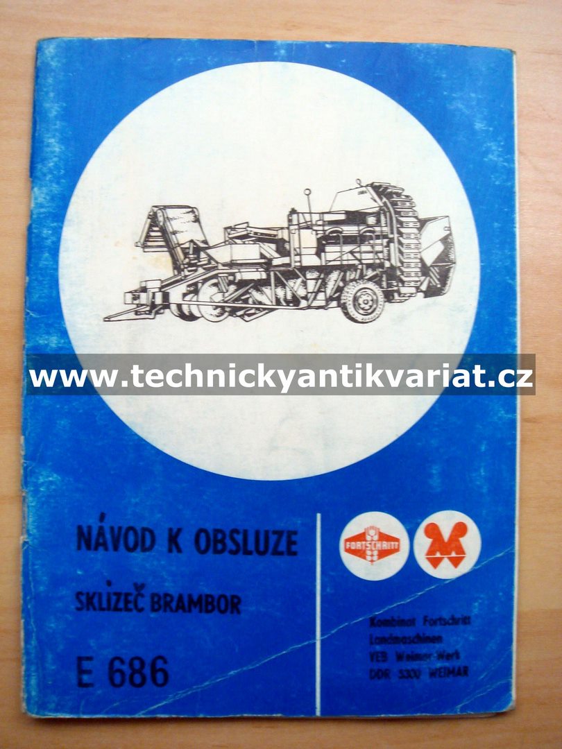 Sklízeč brambor E686
