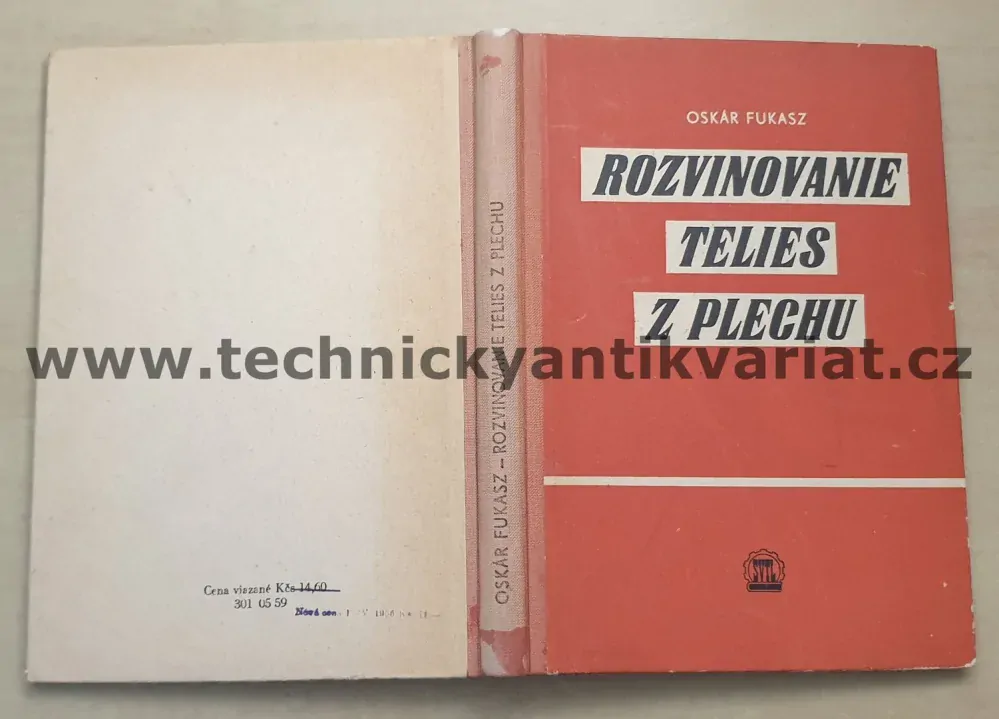 Rozvinovanie telies z plechu - Oskar Fukasz (1956)