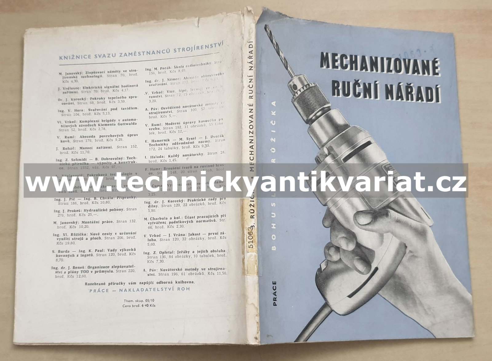 Mechanizované ruční nářadí - Bohuslav Růžička (1961)