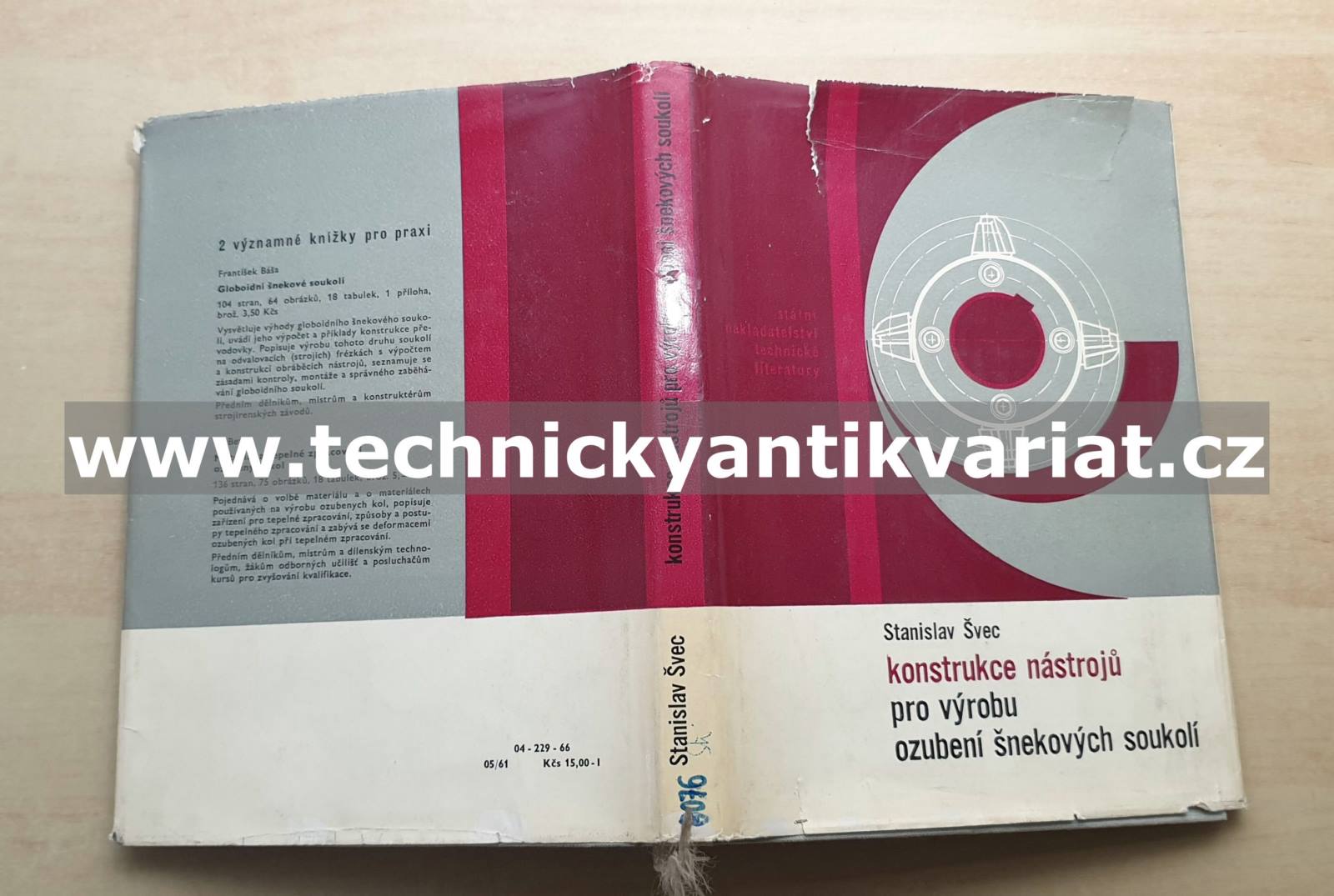 Konstrukce nástrojů pro výrobu ozubení šnekových soukolí - Stanislav Švec (1966)