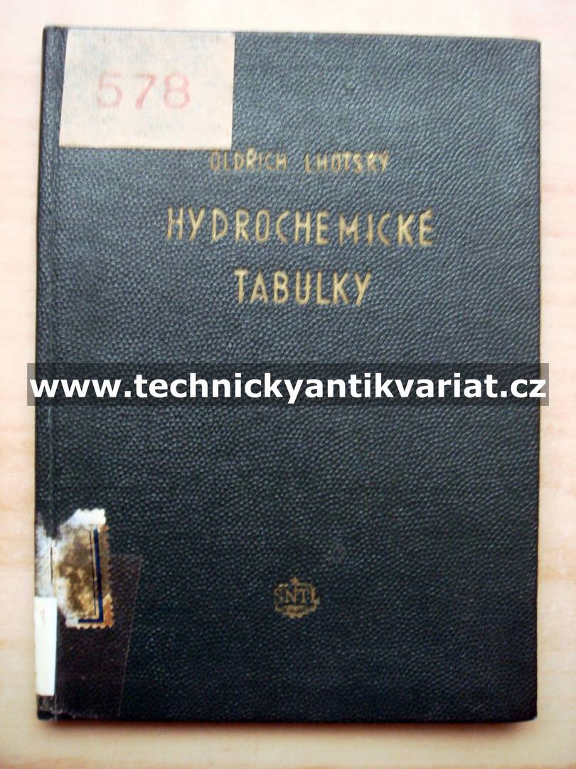 Hydrochemické tabulky
