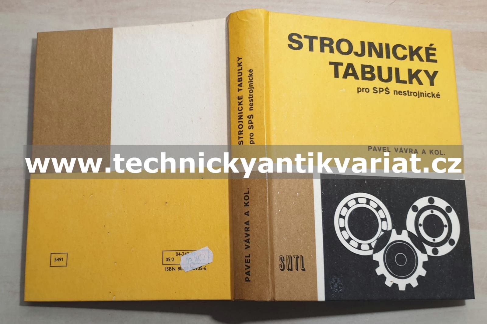 Strojnické tabulky pro SPŠ nestrojnické - Pavel Vávra (1989)
