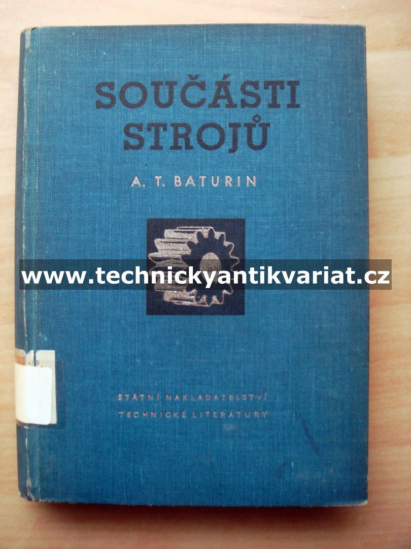 Součásti strojů