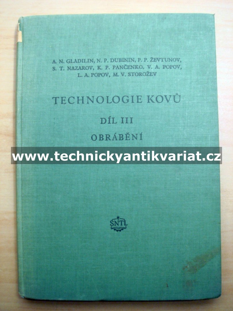 Technologie obrábění III. Obrábění