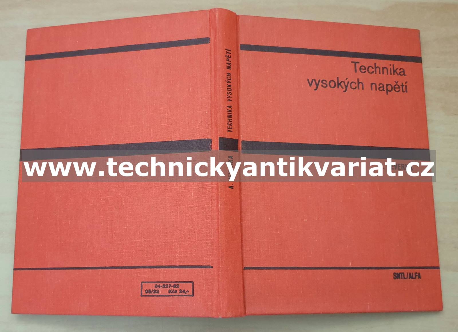 Technika vysokých napětí - Antonín Veverka (1982)