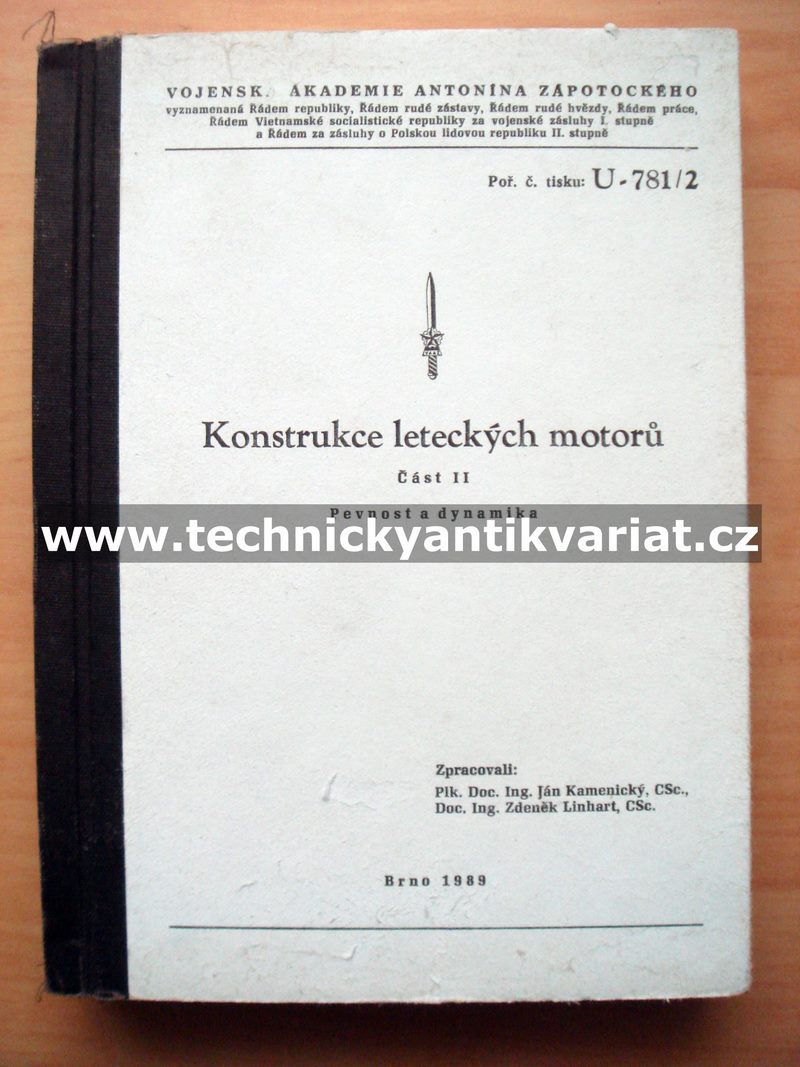 Konstrukce leteckých motorů II.pevnost a dynamika