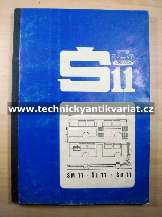 Karosa ŠM11, ŠL11, ŠD11 - katalog náhradních dílů