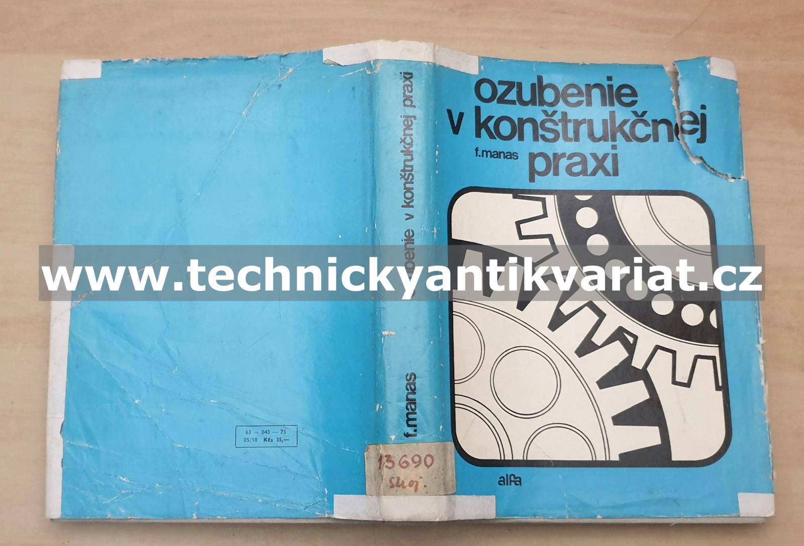 Ozubenie v konštrukčnej praxi - F. Manas (1976)