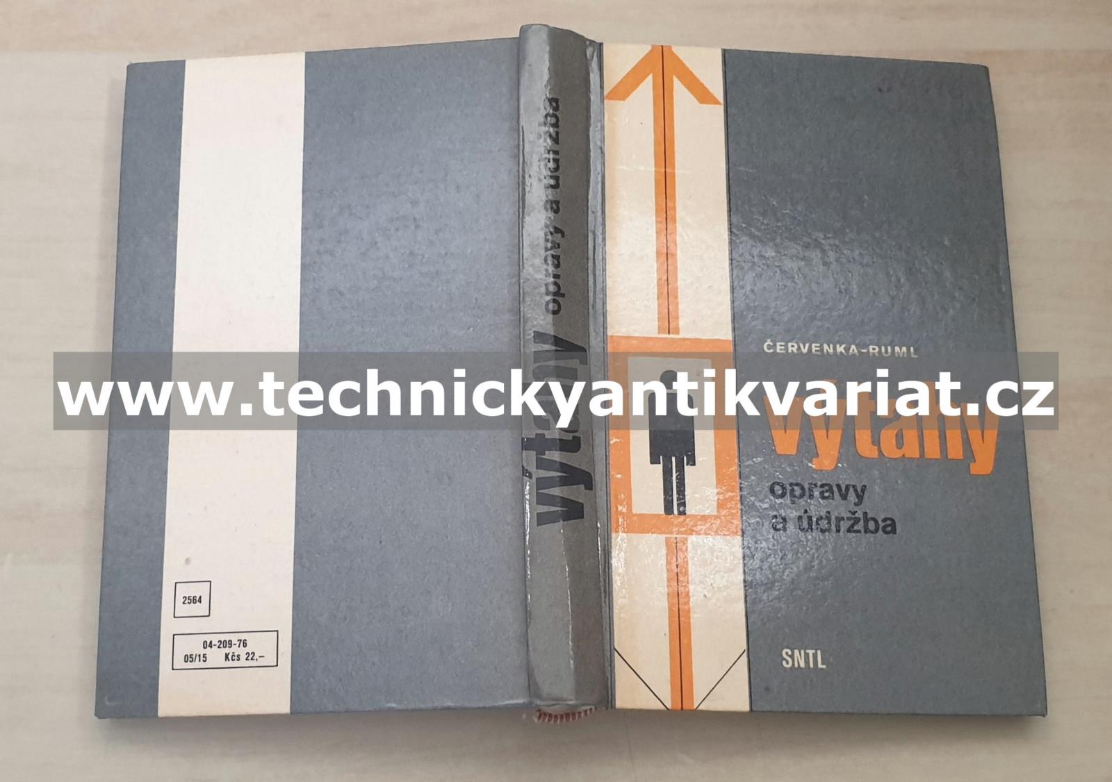 Výtahy, opravy a údržba - Červenka, Ruml (1976)