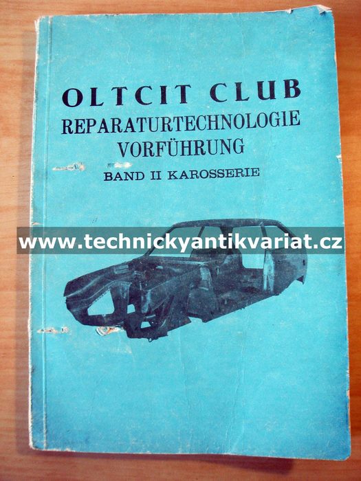 Olcit Club - II.Karoseerie, Reparaturtechnologie Vorfehrung