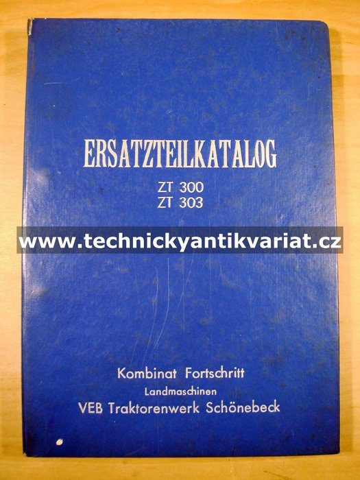 Fortschritt ZT 303C, ZT303C - Ersatzeilkatalog