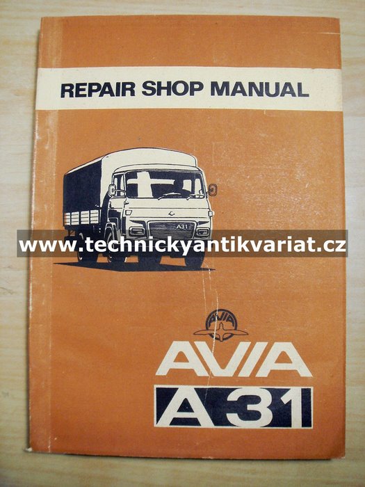Avia A31 - Repair shop manual